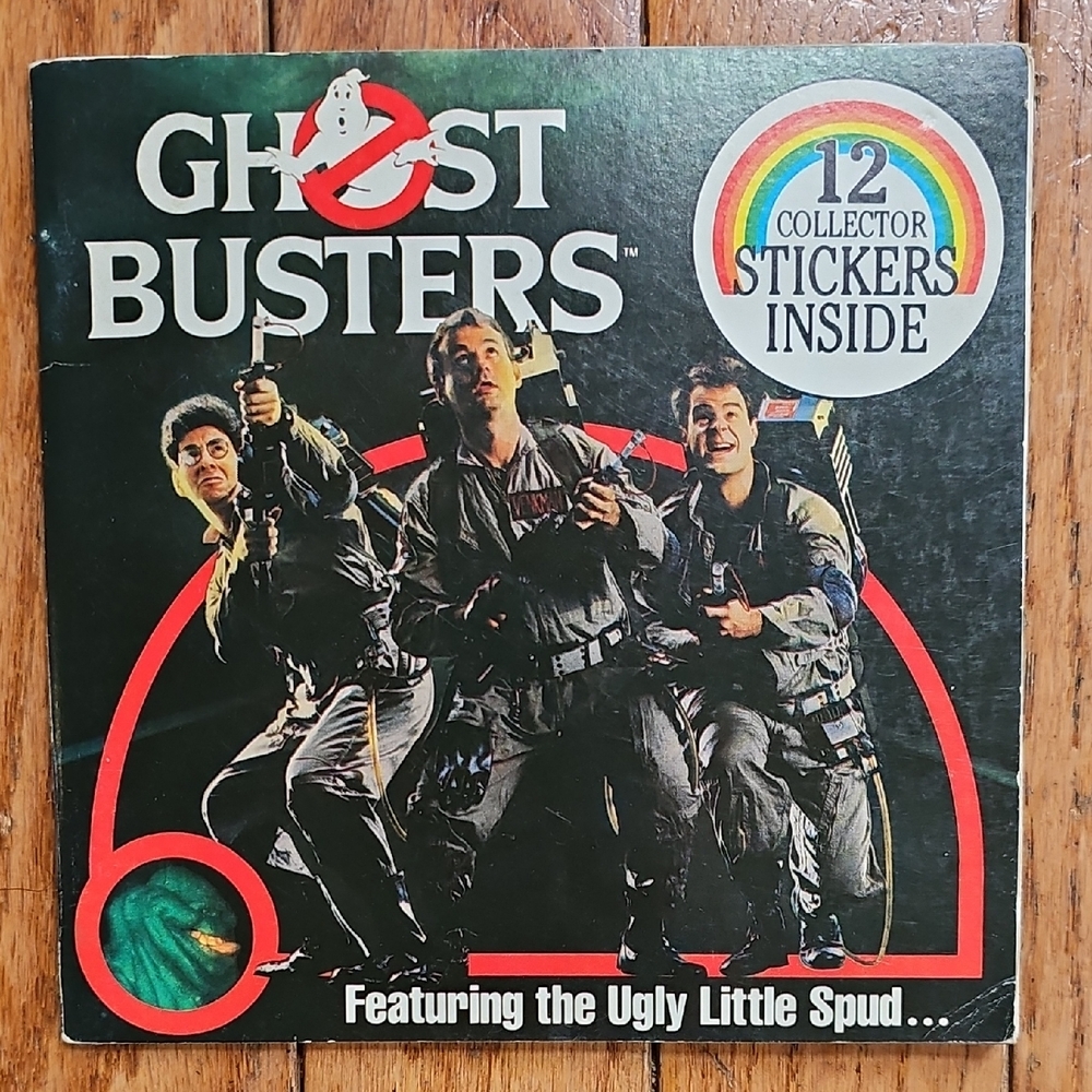 Vintage 1984 Ghostbusters Mini Book, Paperback, No Stickers